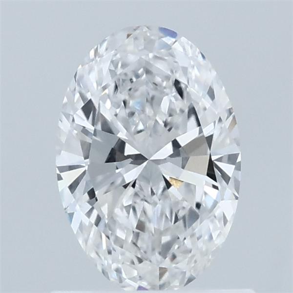 0.88ct Oval D VVS2 Lab Created Diamond