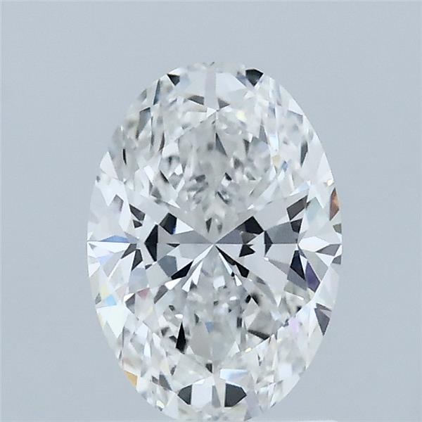 1ct Oval E VS1 Lab Created Diamond