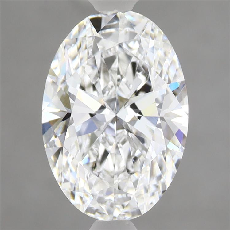 2.08ct Oval D VVS2 Lab Created Diamond