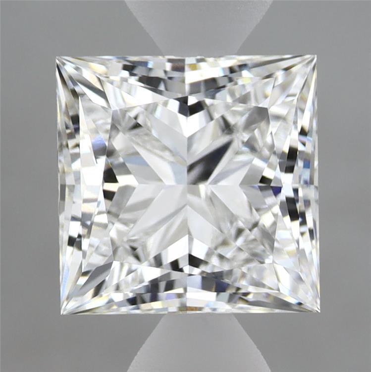 2.4ct Princess E VS1 Lab Created Diamond