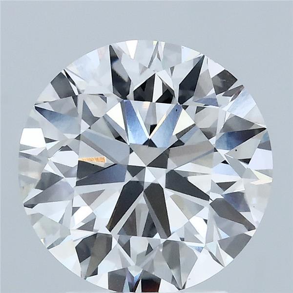 3ct Round F VS1 Lab Created Diamond