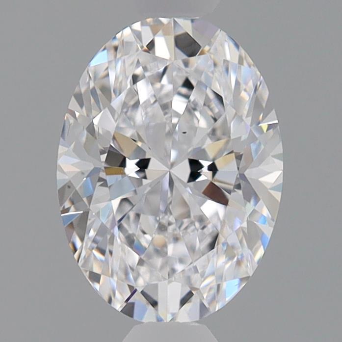 0.98ct Oval D VS2 Lab Created Diamond