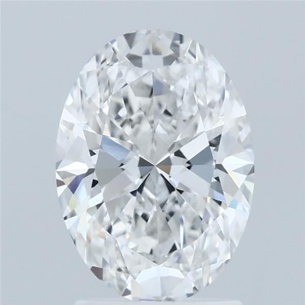 2ct Oval E VVS2 Lab Created Diamond