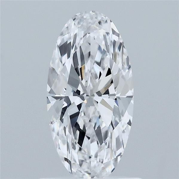 1.02ct Oval D VVS2 Lab Created Diamond