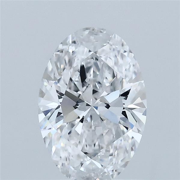 1.07ct Oval D VVS2 Lab Created Diamond