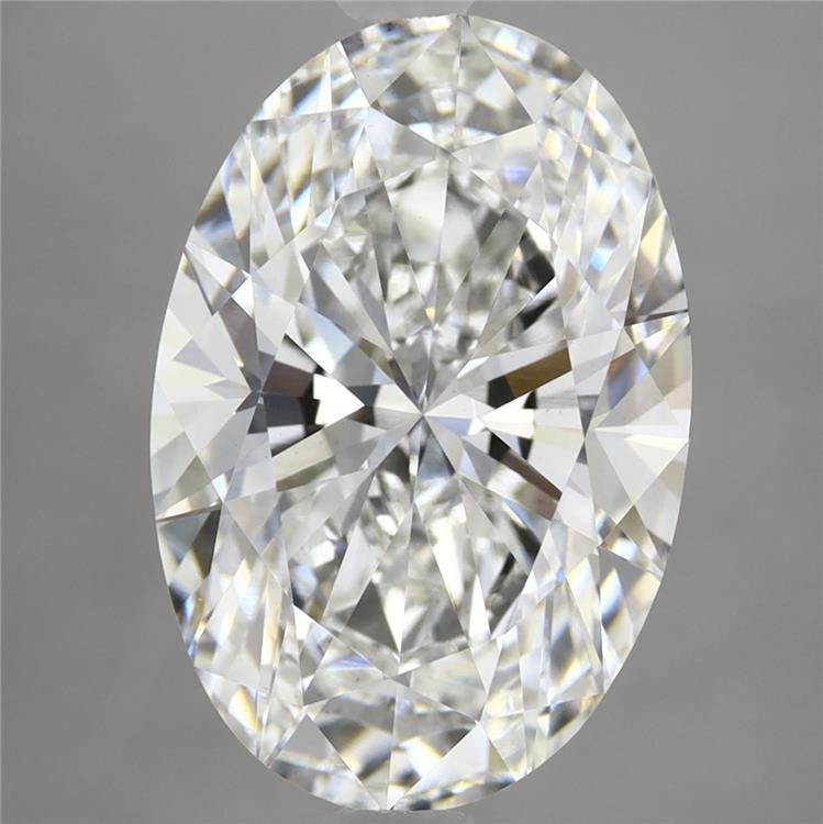 4.73ct Oval F VS1 Lab Created Diamond
