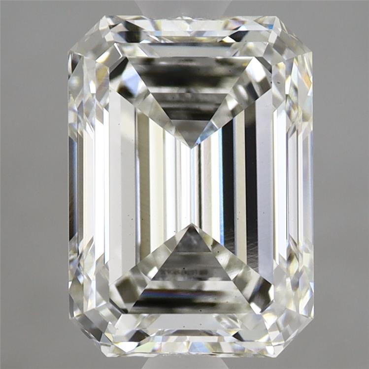 2.9ct Emerald G VS2 Lab Created Diamond