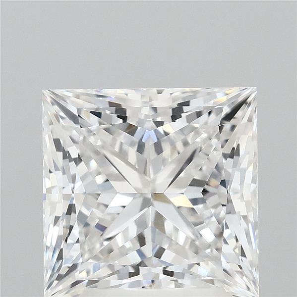 3.09ct Princess D VVS2 Lab Created Diamond
