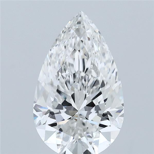 2.1ct Pear E VVS2 Lab Created Diamond