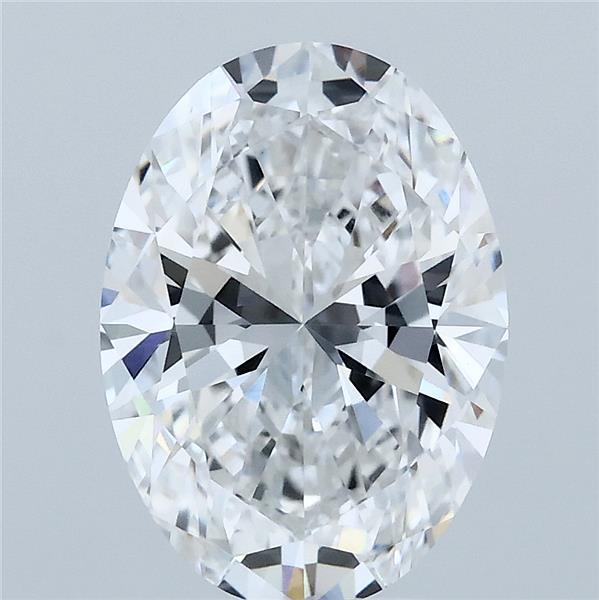 3.01ct Oval E VVS2 Lab Created Diamond