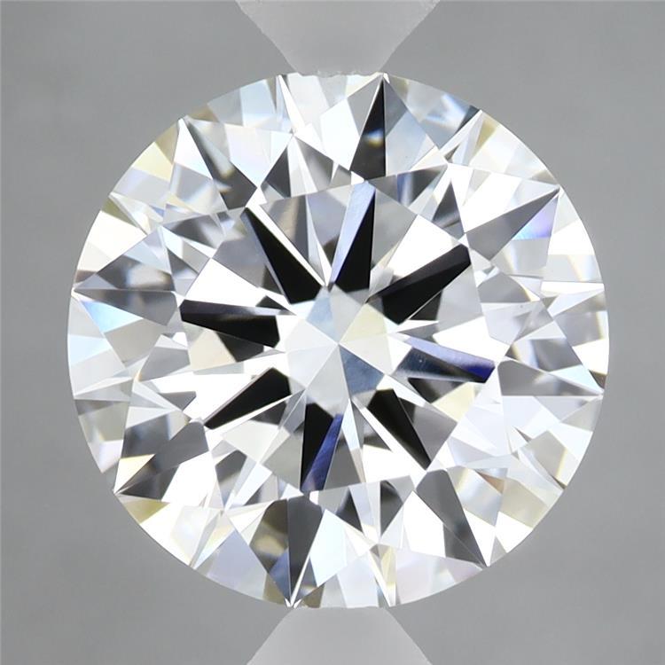 4.09ct Round F VVS2 Lab Created Diamond