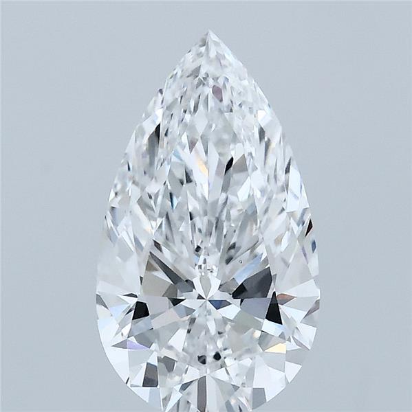 1.83ct Pear D VS1 Lab Created Diamond