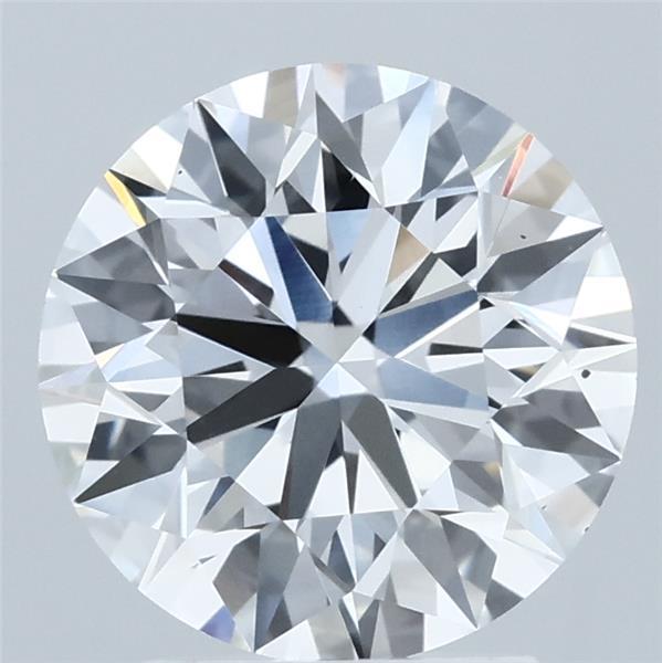 2.7ct Round E VS2 Lab Created Diamond