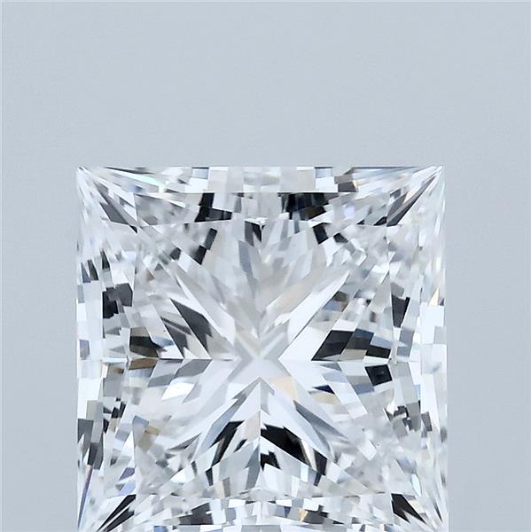 4.01ct Princess D VVS2 Lab Created Diamond