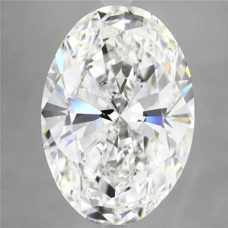 9ct Oval E VVS2 Lab Created Diamond