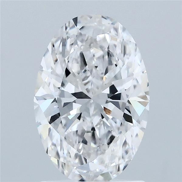 1.58ct Oval E VVS2 Lab Created Diamond