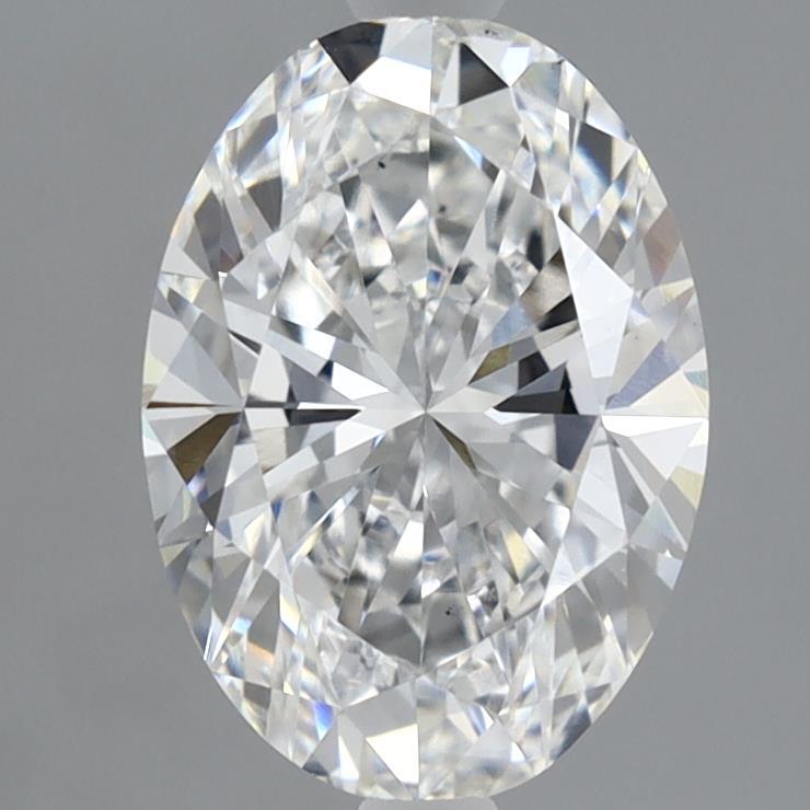 2.01ct Oval E VS1 Lab Created Diamond