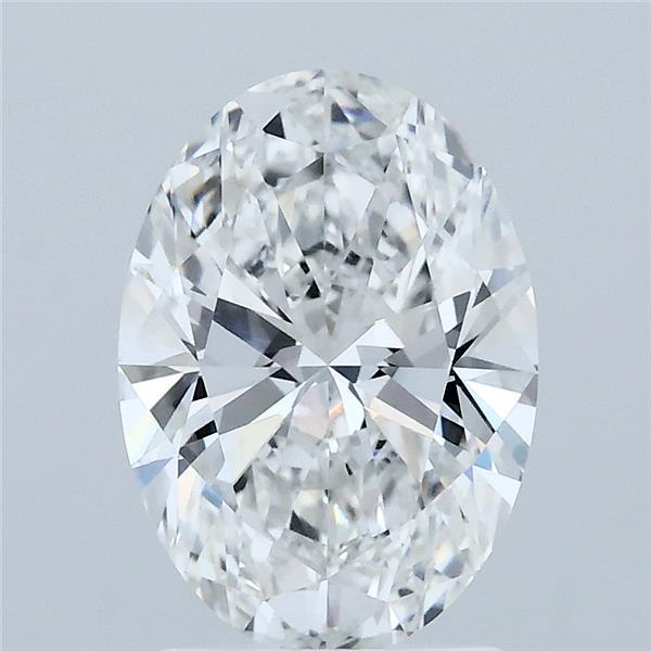 2.05ct Oval E VVS2 Lab Created Diamond