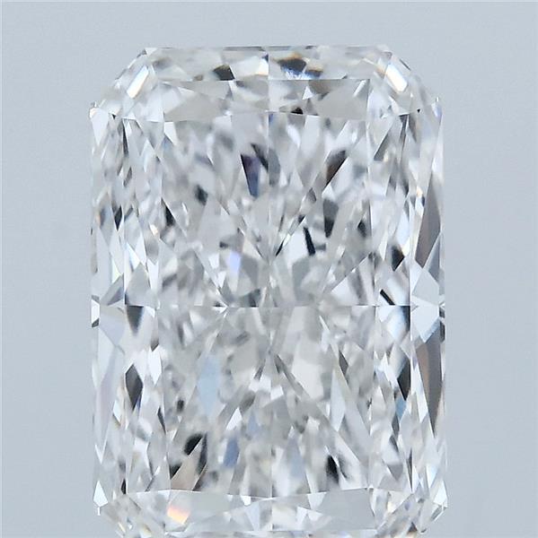4.08ct Radiant E VVS2 Lab Created Diamond