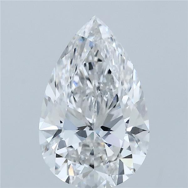 2.5ct Pear F VS1 Lab Created Diamond