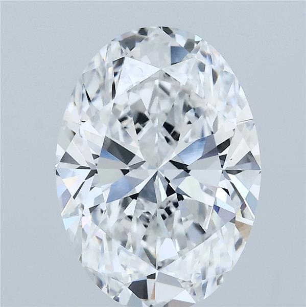 2.86ct Oval D VVS2 Lab Created Diamond