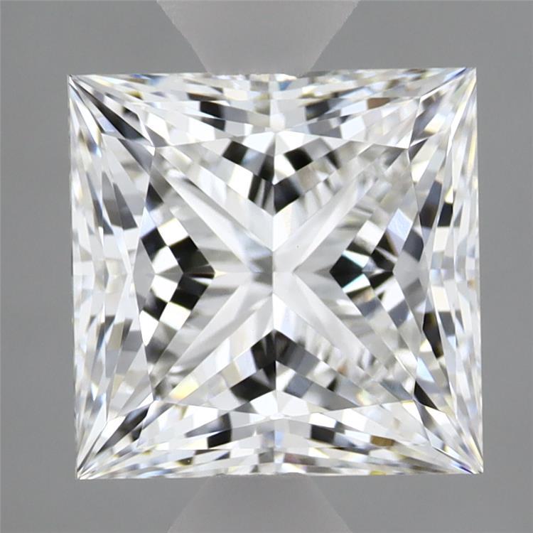 2.58ct Princess E VVS2 Lab Created Diamond