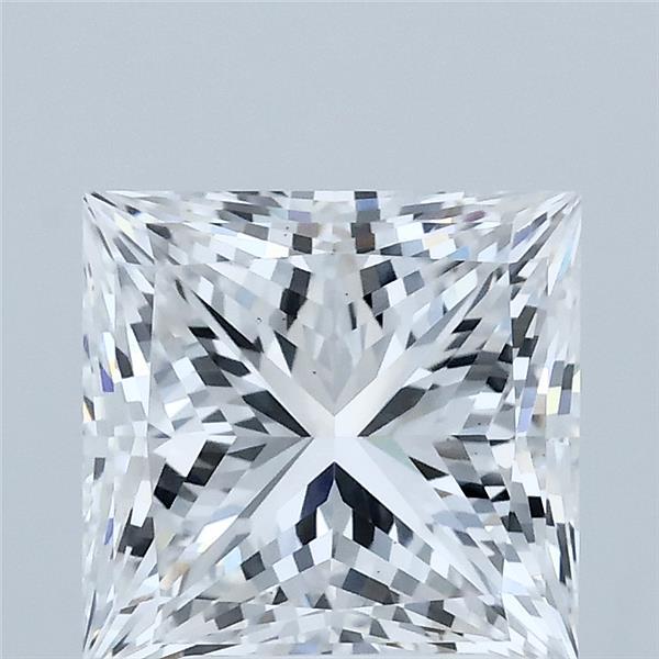 3.06ct Princess D VS1 Lab Created Diamond