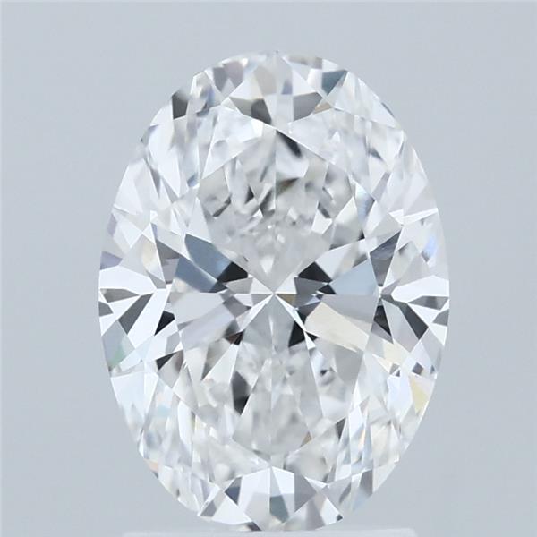 2.01ct Oval E VVS2 Lab Created Diamond