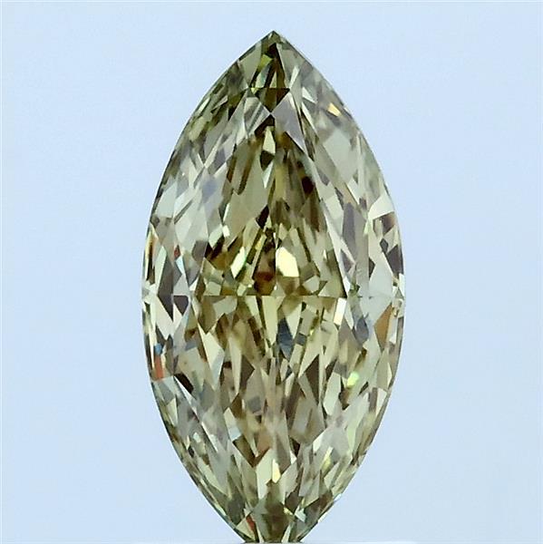 1.01ct Marquise FANCY INTENSE GREEN VS1 Lab Created Diamond
