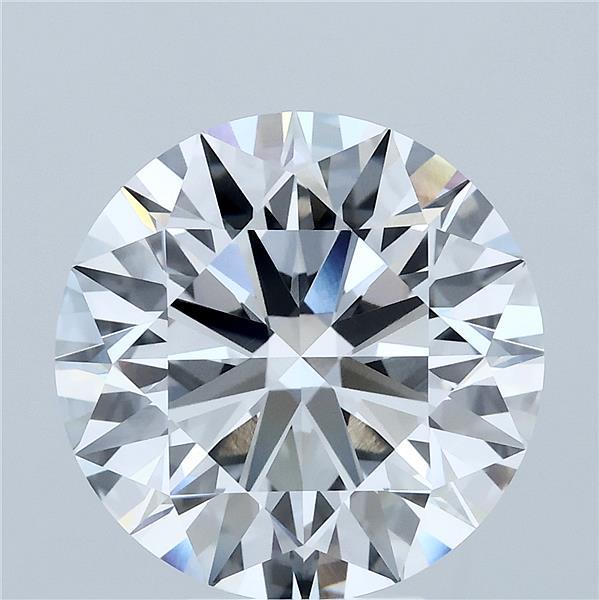 6.52ct Round E VVS2 Lab Created Diamond