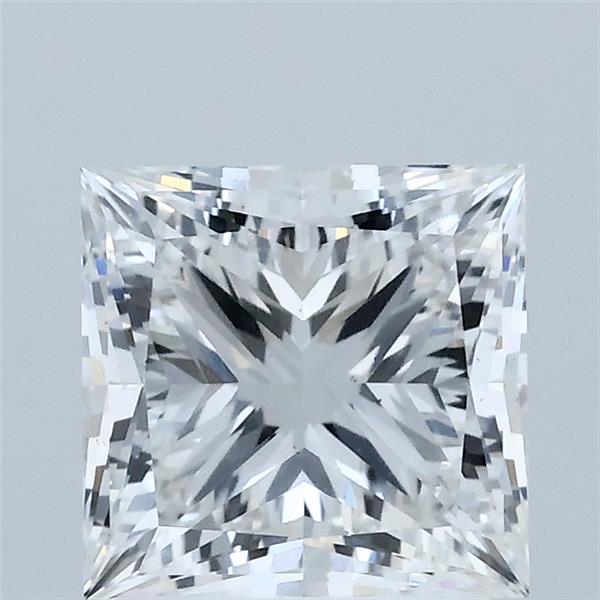 2.08ct Princess E VS1 Lab Created Diamond