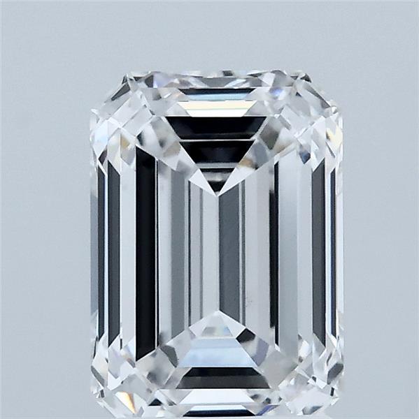 2.09ct Emerald D VVS2 Lab Created Diamond