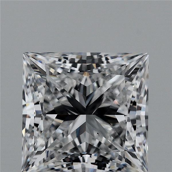 3.03ct Princess D VS1 Lab Created Diamond