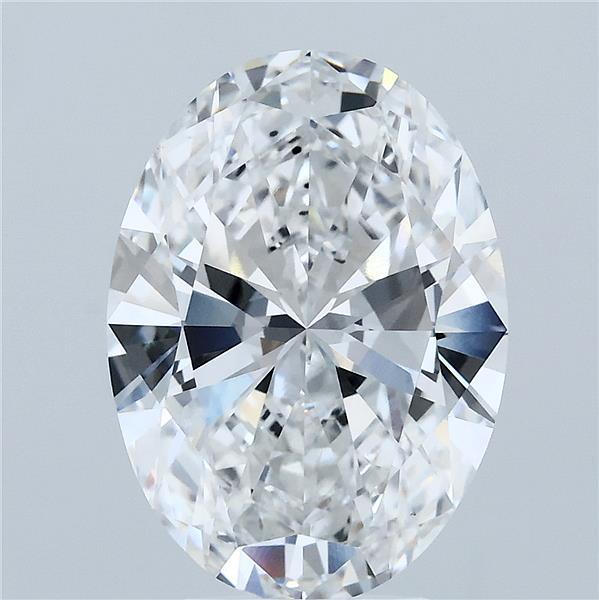4.5ct Oval E VS1 Lab Created Diamond