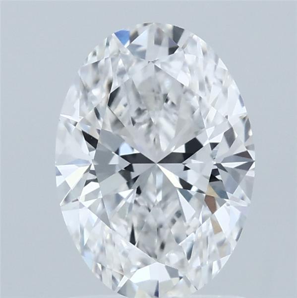 1.56ct Oval D VVS2 Lab Created Diamond