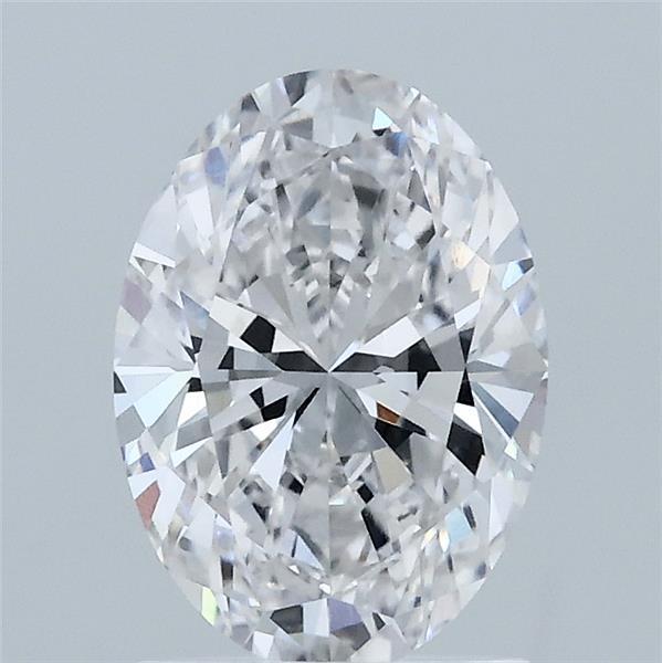 1.5ct Oval E VVS2 Lab Created Diamond