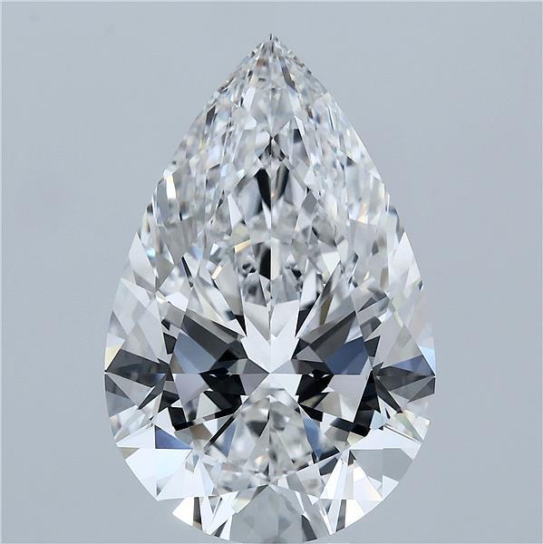 10.61ct Pear E VVS2 Lab Created Diamond