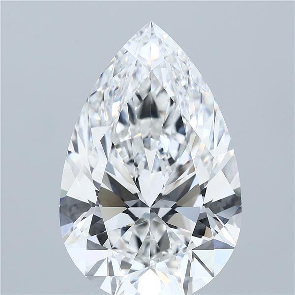 15.07ct Pear F VVS2 Lab Created Diamond