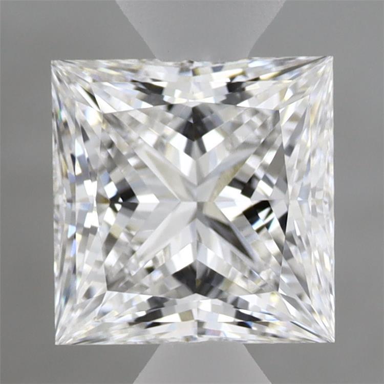 1.8ct Princess D VVS2 Lab Created Diamond
