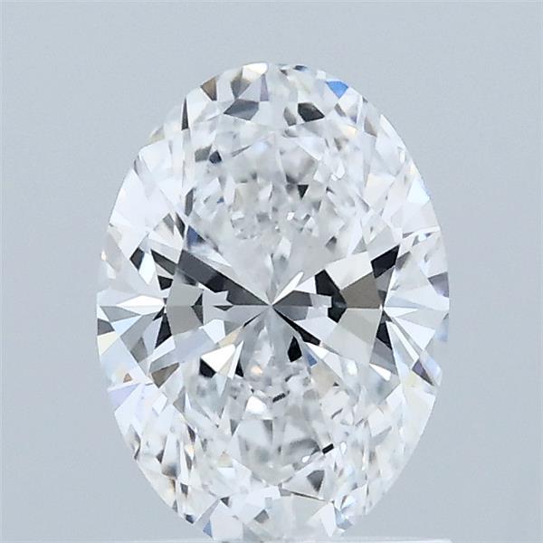 1.01ct Oval D VVS2 Lab Created Diamond