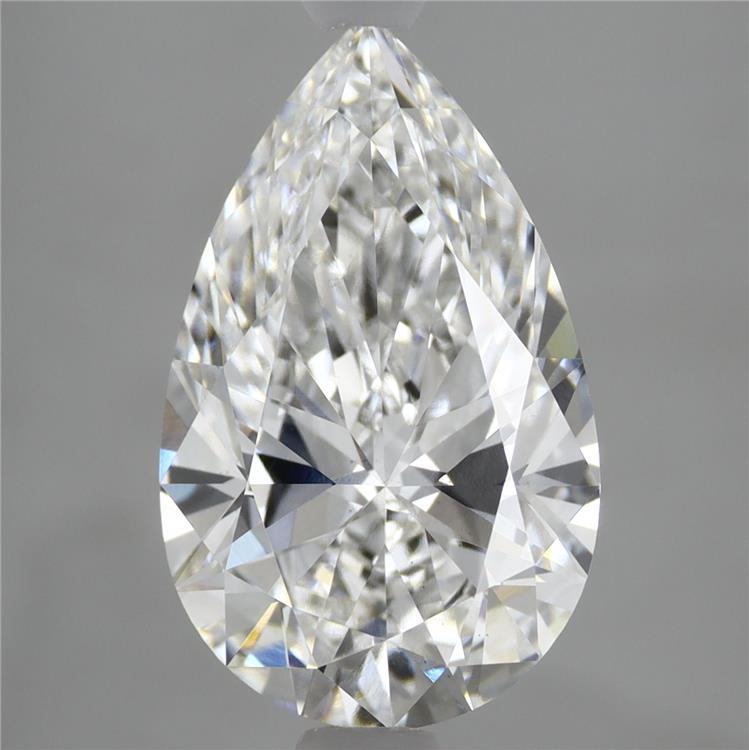 3.51ct Pear E VS1 Lab Created Diamond