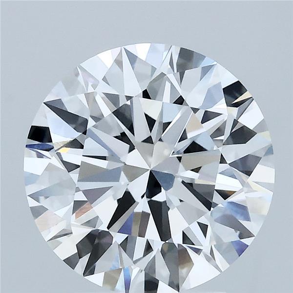 3.08ct Round E VVS2 Lab Created Diamond