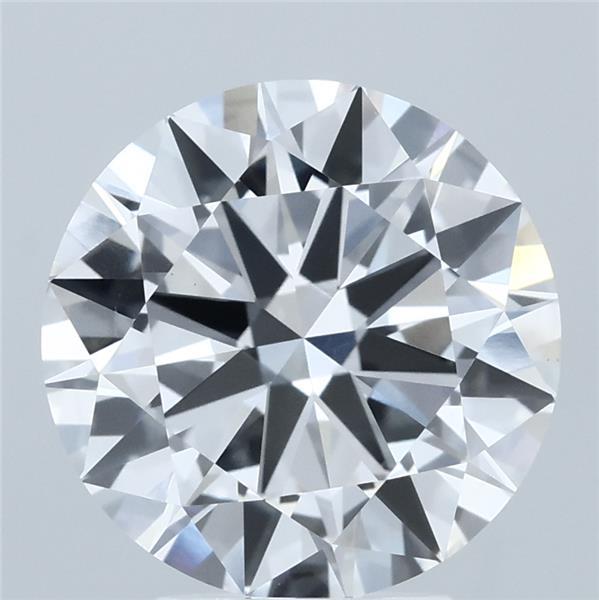 4ct Round D VVS2 Lab Created Diamond