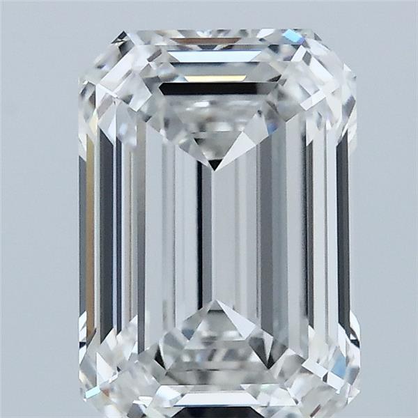 2.35ct Emerald E VVS1 Lab Created Diamond