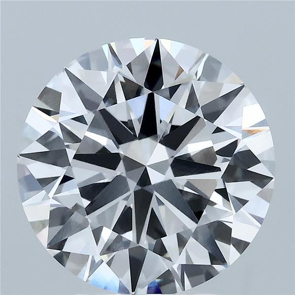 4.1ct Round F VVS2 Lab Created Diamond