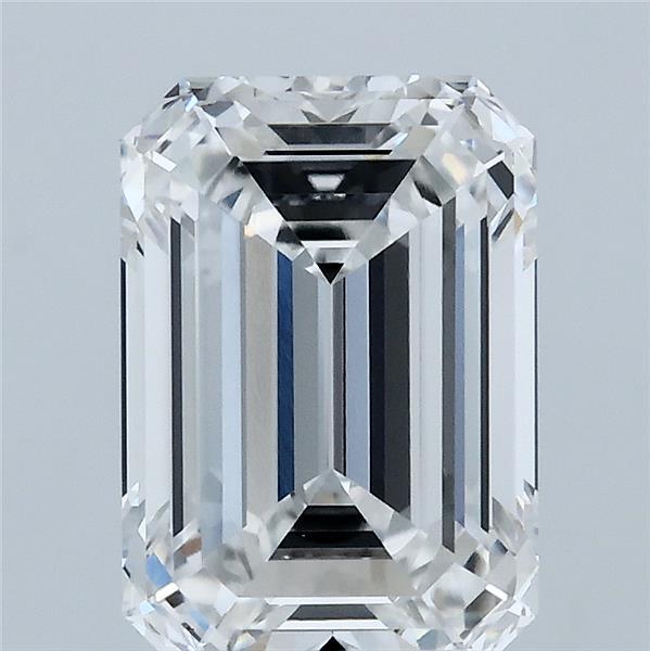 3.07ct Emerald E VS1 Lab Created Diamond