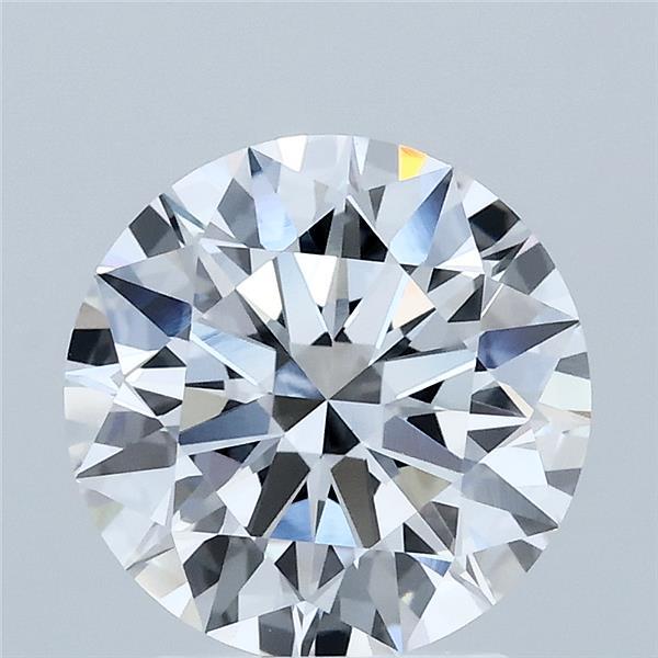 2.48ct Round D VVS2 Lab Created Diamond