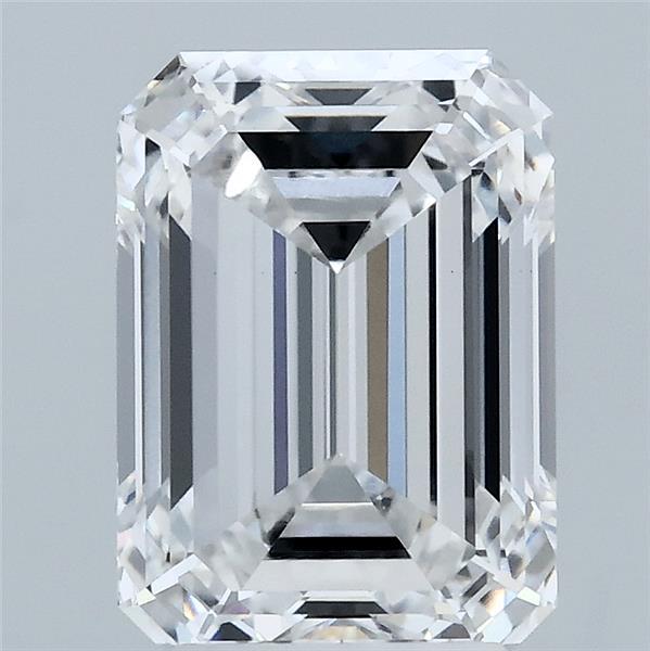 3.07ct Emerald E VVS2 Lab Created Diamond
