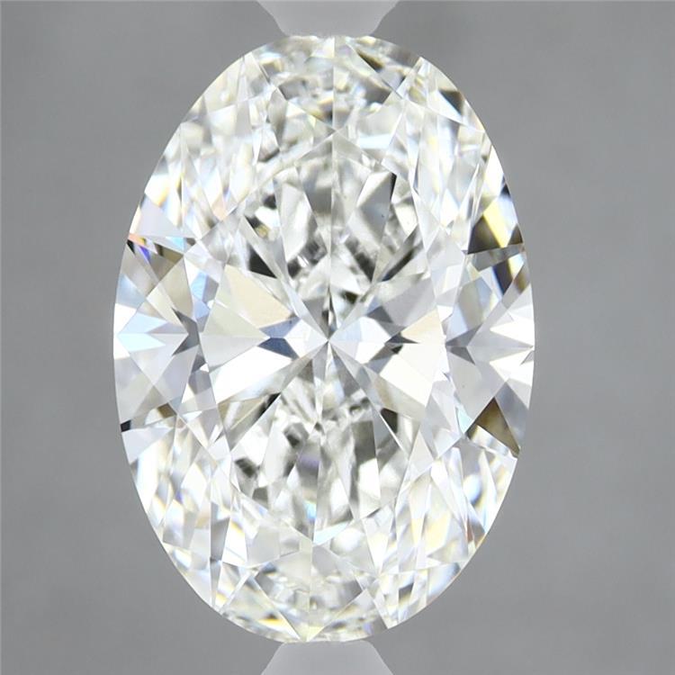 2.95ct Oval F VS1 Lab Created Diamond