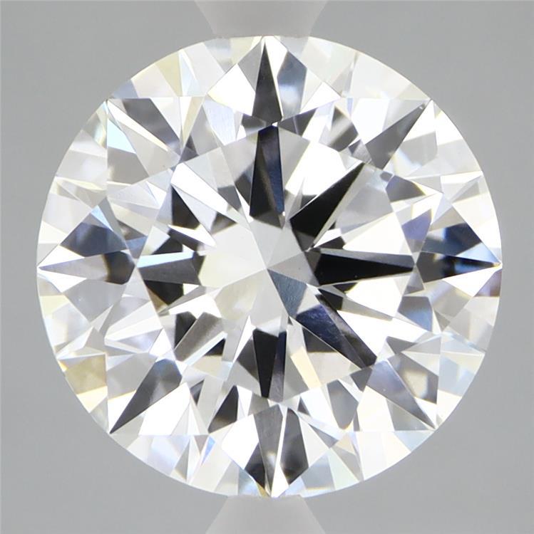 3.6ct Round E VVS2 Lab Created Diamond